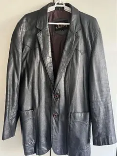 70s テーラードレザージャケット