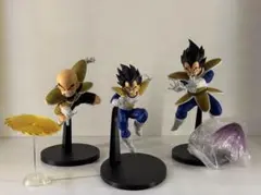 ドラゴンボール ベジータ クリリン フィギュア 3点セットのサムネイル