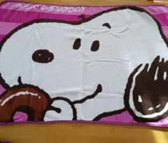 スヌーピーふわふわブランケット