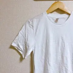 ホワイト 半袖 Tシャツ コットン100%