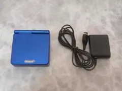 【24時間以内発送】動作OK！充電器付き！ GBASP アズライトブルー