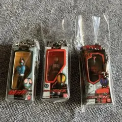 仮面ライダー 3体セット ソフビパッケージチャーム