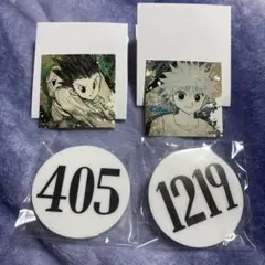 G*す様 HUNTER×HUNTER 試験バッジ ゴン キルアセット