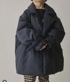 MOUN TEN. 別注 woollikeair H.coat kids