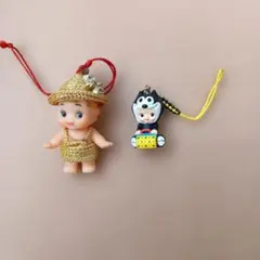 キューピー ストラップ 3点セット - メルカリ