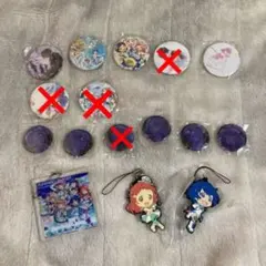 ナナシス 缶バッジ キーホルダー まとめ売り バラ売り可