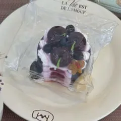【スクイーズ】とろりソース チェリー ケーキ
