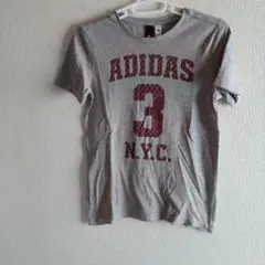 adidas グレー Tシャツ J 150