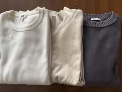 ユニクロ UNIQLO GU ニット セーター 3点セット