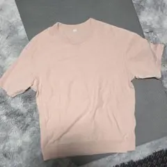GU ピンク Tシャツ Lサイズ
