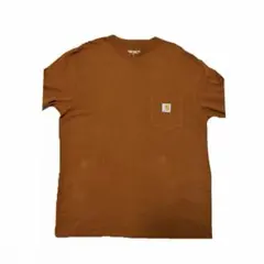 ブラウン ポケット付き ロンＴ