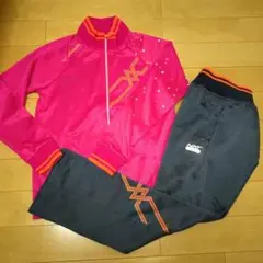 Mizuno スポーツジャージ上下セット ピンク・グレー　美品