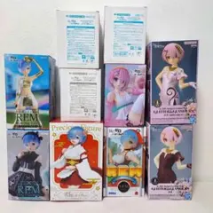 【送料込み】アニメ リゼロ 美少女 フィギュア レム ラム エキドナ 未開封品