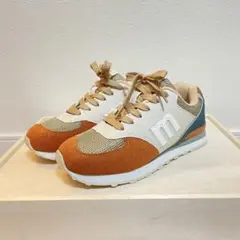 【23.5cm】moz（モズ）エアークッション マルチカラースニーカー