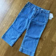 3can4on デニム クロップドパンツ ブルー サイズ4のサムネイル
