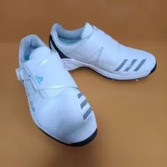 美品人気adidas IH2203ゴルフシューズ BOA ホワイト レッド27 - メルカリ