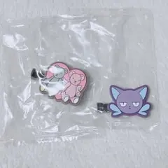 カードキャプターさくらカプセルヘアクリップ　スッピー ふたつのクマ