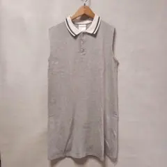 WHO'S WHOgallery鹿の子ノースリーブポロワンピースチュニックFのサムネイル