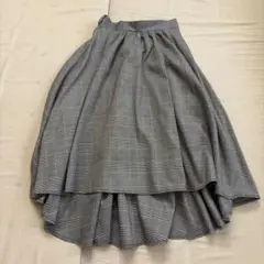 チェック　フィッシュテールスカートのサムネイル