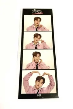 StrayKids オンラインくじ E賞 4カットフォトステッカー チャンビン