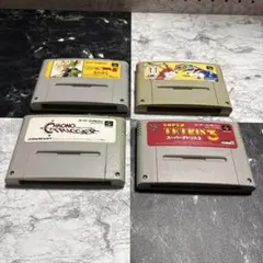 【ジャンク品】スーパーファミコンソフト　4本まとめ売り