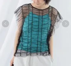 Ray BEAMS / チュール シャーリング Tシャツ Ray BEAMS（レイビームス）の「Ray BEAMS / チュール シャーリング T
