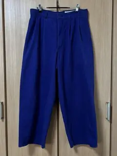 【Le Pigeon Voyageur】ワイドワークパンツ NAVY