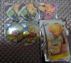 あんスタ 一番カフェ とるパカ ハート缶 中国 両面アクキー 宙 セット