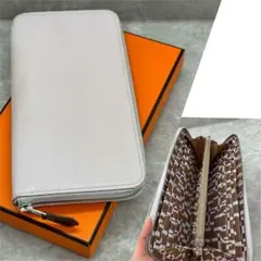 ❤︎お得なお品❤︎エルメス　アザップロング　シルクイン　ウォレット　箱付き薄ピンクのサムネイル