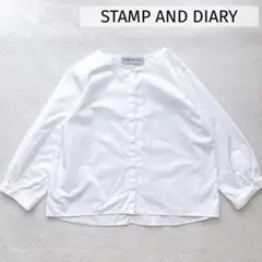 STAMP AND DIARY ブラウス シャツ スタンプアンドダイアリー