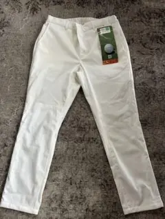 UUUM GOLF ホワイトパンツ ウエストゴム