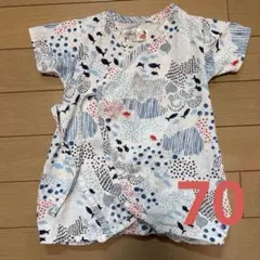 ベビー甚平 お魚 70
