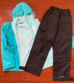 コロンビア　子供用　レインジャケット＆パンツ 140 130