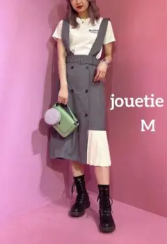【未使用に近い極美品】　jouetie ジュエティ変形プリーツタイトスカートMのサムネイル