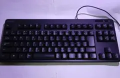 【送料込】中古　ELECOM 有線メンブレンキーボード TK-FCM103 BK