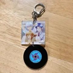 【ときメモGS4】柊夜ノ介＆氷室一紀＆御影小次郎　レコード風キーホルダー