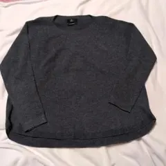 INED グレー ニットセーター 長袖