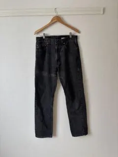 90s USA製 Levi's リーバイス 505 ブラックデニム W33L32