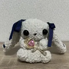 ハンドメイド　ガーリーうさちゃん　うさぎ　ぬいぐるみ