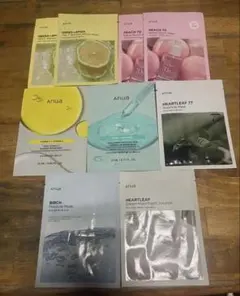 Anua シートマスク 7種と他3種類　12袋セット