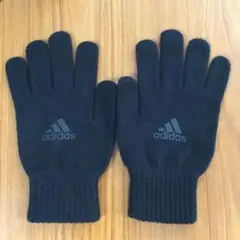 定価2530円(税込)？ 未使用 adidas 手袋 黒系