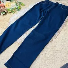 Livre claire ゆるフィットスキニーデニムパンツ 4 XL〜3L相当②