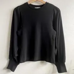 URBAN RESEARCH パフスリーブコンビプルオーバー　長袖カットソー