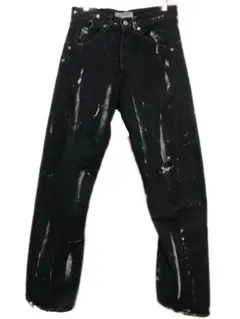 Levi's ENGINEERED JEANS 29 ブラック ペイント加工