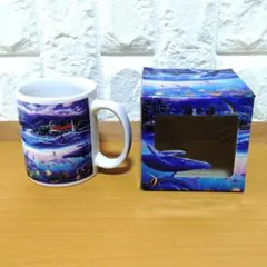 ハワイIsland Treasures製　陶器製マグカップ　イルカ　クジラ