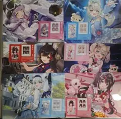 ホロライブ クリアファイル6種＋クリアシート6種 コンプリートセット ローソン