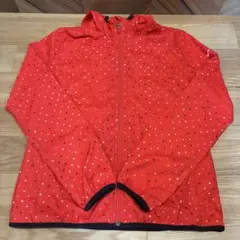 美品☆NIKE ドライフィット　レディースドット柄 ジャケット ブルゾン XL