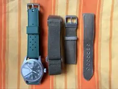Hamilton Khaki オリーブグリーン文字盤 腕時計 H694010 - メルカリ