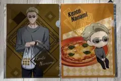 呪術廻戦 ココスコラボクリアファイル 七海建人2枚セット