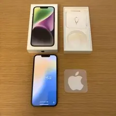 Apple iPhone 14 ブラック 本体 箱付き